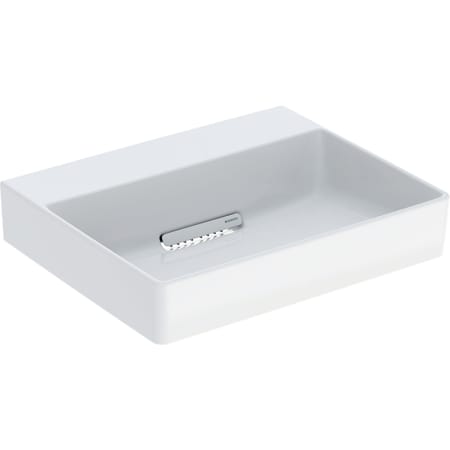 Geberit ONE lay-on washbasin, rectangular, horizontal outlet