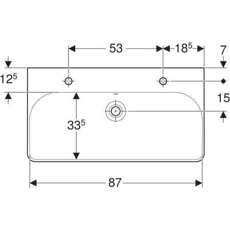 Geberit Smyle Square washbasin - Washbasins,Washbasins