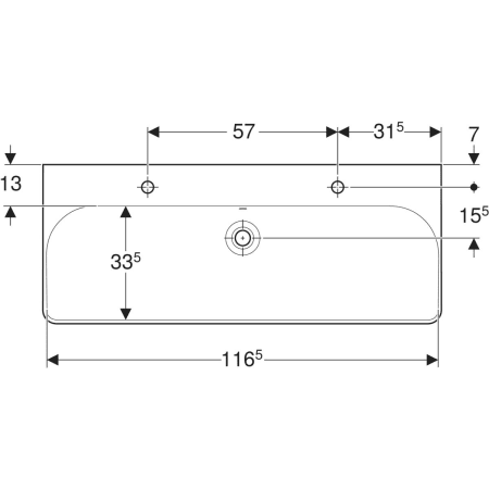 Geberit Smyle Square washbasin - Washbasins,Washbasins