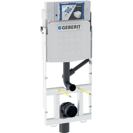 Geberit GIS element for wall-hung WC, 106.5 cm, with Sigma concealed cistern 12 cm