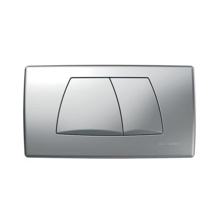 Geberit JQ.1 Twinline30 Plaque D'Actionneur Double Rinçage Chrome Mat - Facile à Nettoyer
