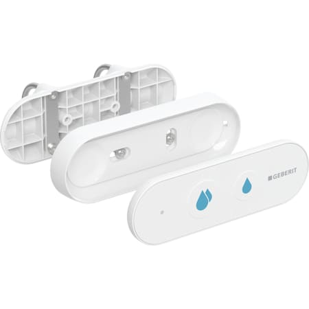 Commande déportée Geberit pour rinçage double touche, Bluetooth®