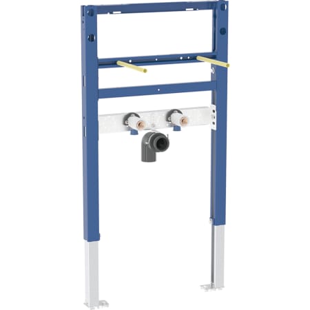 Bastidor Geberit Duofix para lavabos, 82–98 cm, grifo de encimera