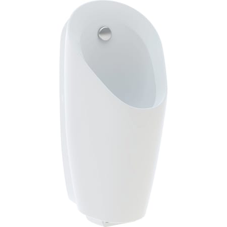 Geberit Preda urinal with integrated control, battery operation