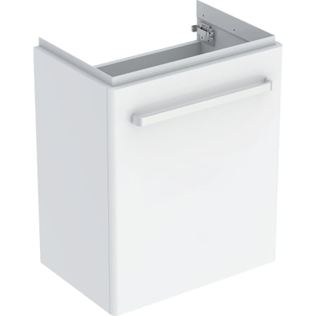 Geberit Selnova Compact cabinet for washbasin, with one door and service space