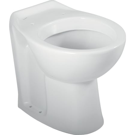 Twyford Avalon floor-standing WC, washdown, raised, for exposed cistern, close-coupled or back-to-wall