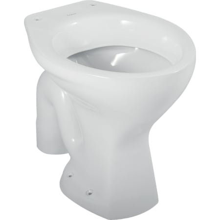 Twyford Classic floor-standing WC for low-level exposed cistern, washdown