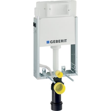 Geberit KombifixBasic fali WC-szerelőelem, 108 cm, Delta 12 cm-es falsík alatti öblítőtartállyal