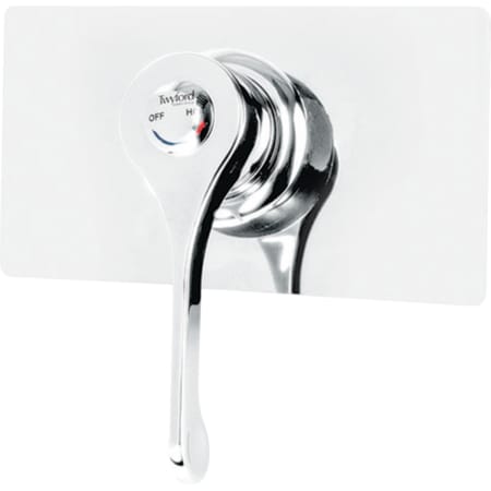 Twyford Sola shower tap with shower head connector, concealed installation, single-lever  thermostatic mixer