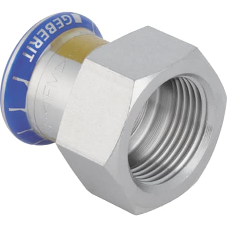 Geberit Mapress Stainless Steel adapter with female thread (gas)