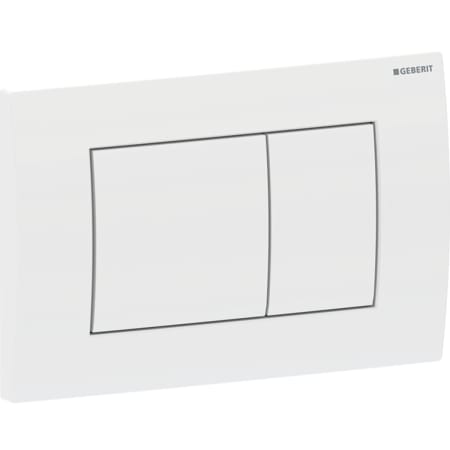 Geberit Delta20 loputusplaat, kandiline, kahesüsteemne loputus