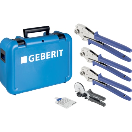 Geberit Mepla rankinio presavimo įrankio rinkinys, lagamine