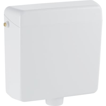 Geberit AP123 exposed cistern, stop-and-go flush, for remote flush actuation