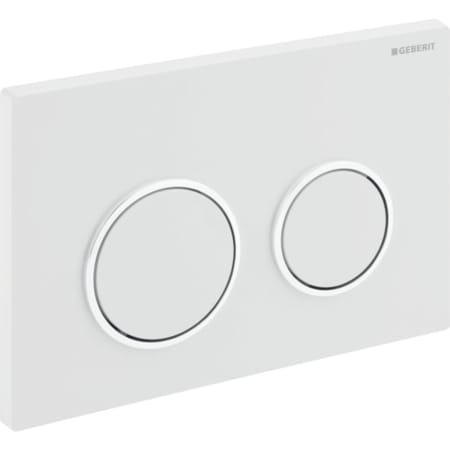 Geberit Geberit Sigma01 Flush plate with 2 controls 