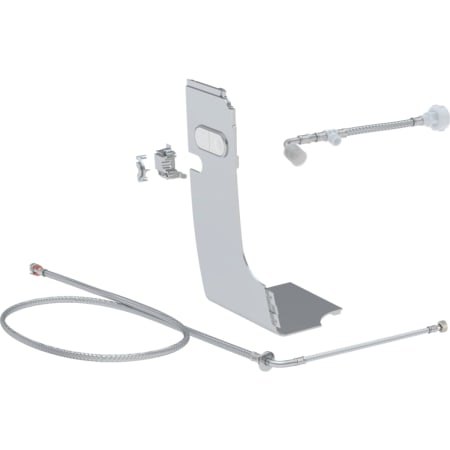Water supply connection set for Kappa concealed cisterns 15 cm, for Geberit AquaClean Mera WC complete solutions