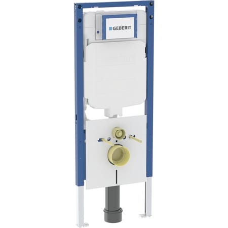 Modulo Geberit Duofix per vaso sospeso, 114 cm, con cassetta di risciacquo da incasso Sigma 8 cm