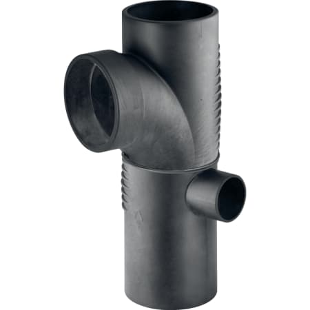 Geberit Silent-db20 combined corner branch fitting 88.5°, swept-entry, right