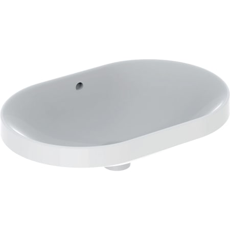 Geberit VariForm countertop washbasin, elliptic