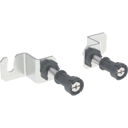 Set of wall anchors for single installation, for Geberit Duofix element for wall-hung WC, with Sigma concealed cistern 8 cm