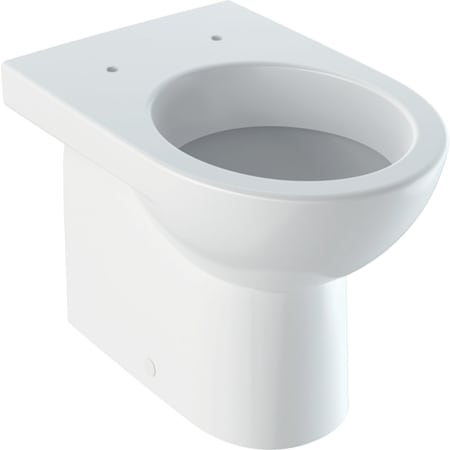 Talna WC-školjka Geberit Selnova, montaža do stene, horizontalni odtok, delno zaprta oblika