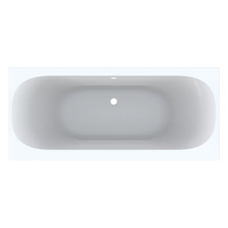 Geberit Soana rectangular bathtub, slim rim, duo