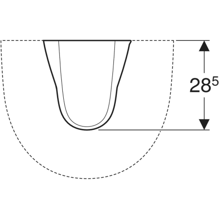 Geberit Selnova half pedestal - Half pedestals,Pedestals