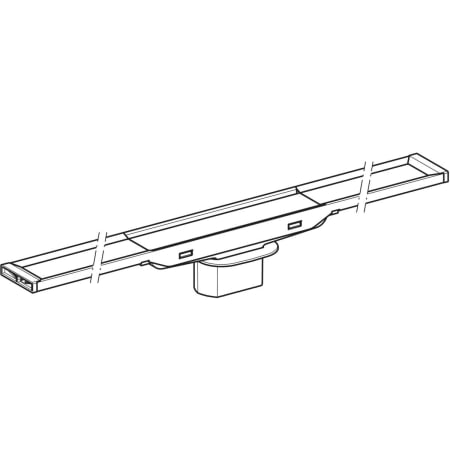 Geberit CleanLine20 Duschrinne - Duschrinnen