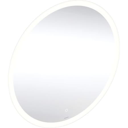 Geberit Option Round illuminated mirror with direct and indirect lighting