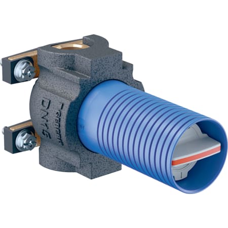 Geberit concealed ball valve with fastening