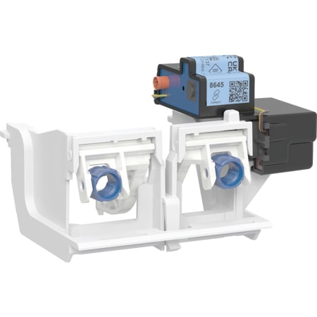 Commande de WC Geberit électronique, alimentation sur secteur, pour réservoir à encastrer Sigma 12 cm, pour commande déportée Bluetooth®