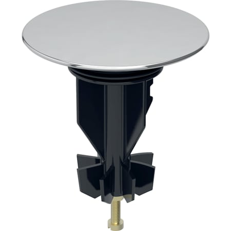 Geberit valve cover for washbasin connection, space-saving model, with lever actuation