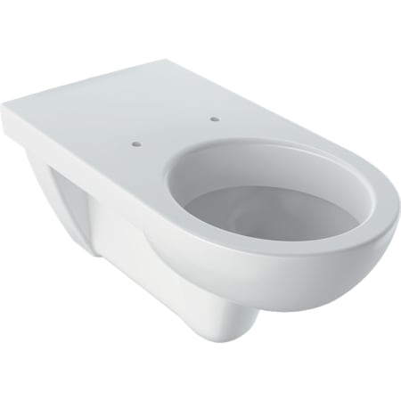 WC suspendu Geberit Renova Comfort à fond creux, grande saillie, adapté PMR