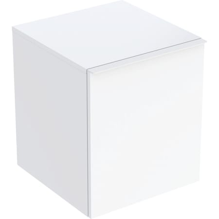 Geberit Acanto side cabinet with one drawer and one internal drawer