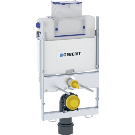Element montażowy Geberit GIS do wiszących misek WC, 87 cm, ze spłuczką podtynkową Omega 12 cm