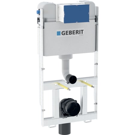 Geberit GIS element for wall-hung WC, 89 cm, with Kappa concealed cistern 15 cm