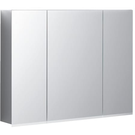 Geberit Option Plus mirror cabinet with lighting and three doors