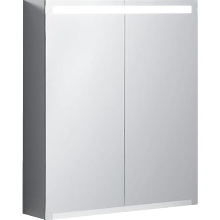 Geberit Option mirror cabinet with lighting and two doors