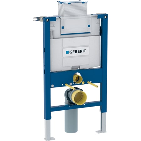 Bâti-support Geberit Duofix pour WC suspendu, 82 cm, avec réservoir à encastrer Omega 12 cm