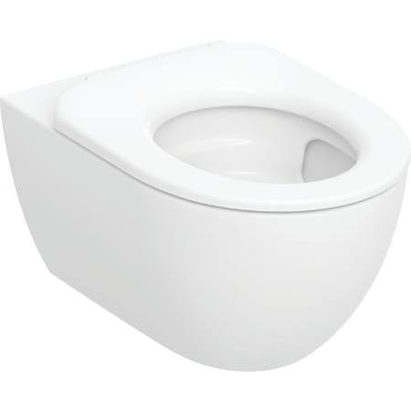 Geberit Acanto Set Wand-WC Tiefspüler, geschlossene Form, TurboFlush, mit WC-Sitzring