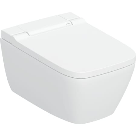 Geberit AquaClean Sela Square WC complete solution, wall-hung WC