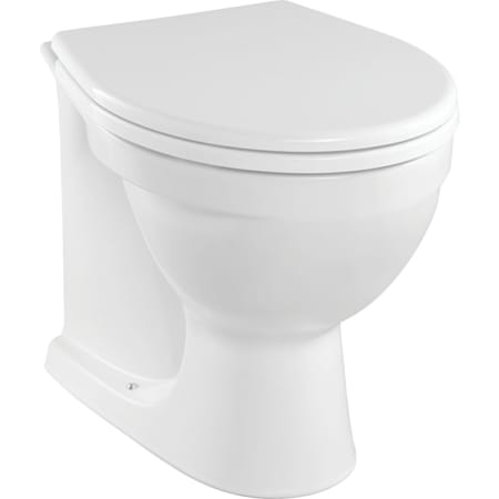 Twyford Alcona floor-standing WC, washdown, flush with the wall