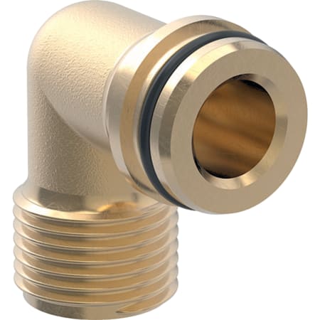 Geberit elbow tap connector 90° for urinal flush control, hidden