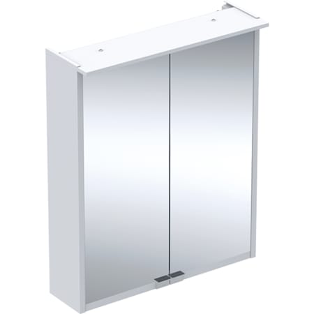 Ifö Option BAS spegelskåp med belysning och två dörrar