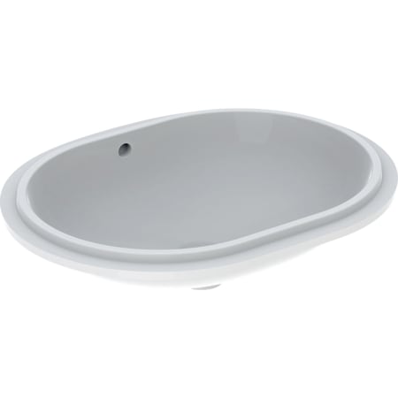 Geberit VariForm under-countertop washbasin, elliptic