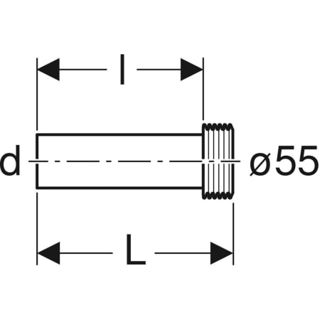 Rallonge de coude de chasse Geberit avec manchette - Haute position,Rallonges de coude de chasse