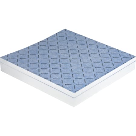 Geberit shower board, tile-bearing, with V-slope