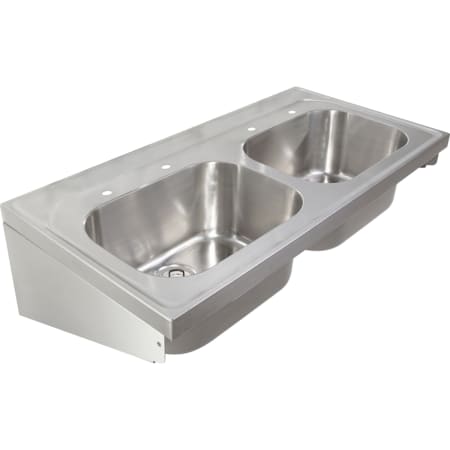 Twyford Sola utility sink with two bowls