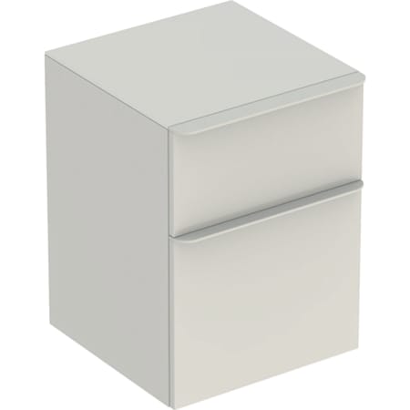 Geberit Smyle Square low cabinet with two drawers - Side cabinets,Low cabinets