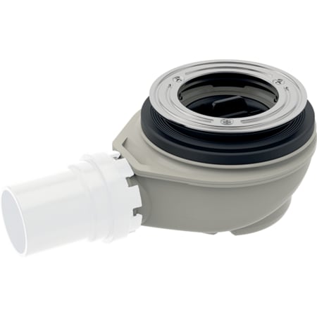 Geberit shower drain d90, depth of water seal 50 mm, outlet made of PVC