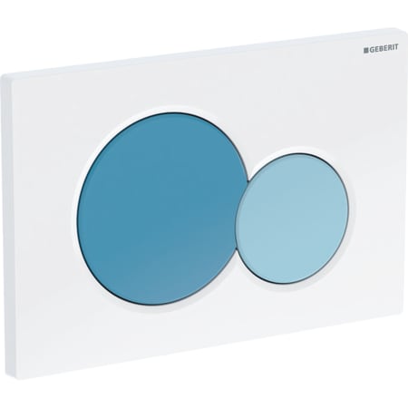 Geberit Sigma01 actuator plate for dual flush, for Bambini WC